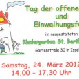 Wenn eine Renovierung und Umgestaltung abgeschlossen ist, veranstaltet man oftmals ein kleines Fest. Das ist beim Kindergarten St. Bartholomäus in...
