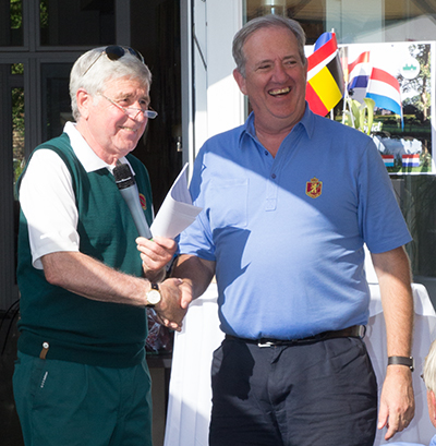 Ferdinand Wieler aus Belgien (rechts) wurde als bester Einzelspieler ausgezeichnet (Foto: Frithjof Nowakewitz)