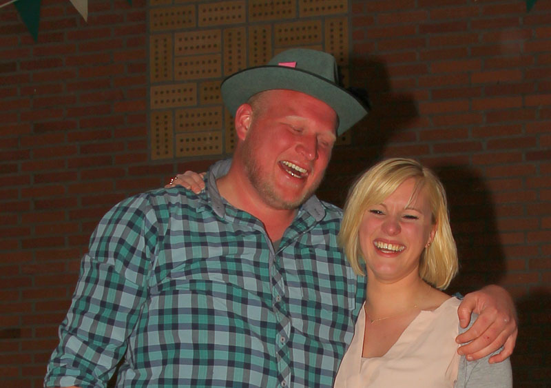 Michael Nienhaus und Janine Tenbrock sind das neue Königspaar des Schützenvereins Herzebocholt
