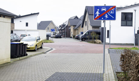 Verkehrsberuhigt