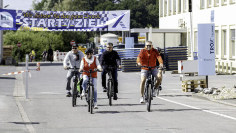 Fietsen für den guten Zweck