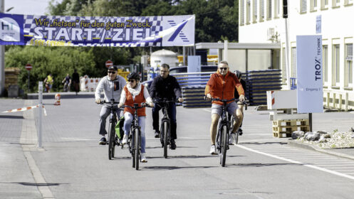 Fietsen für den guten Zweck