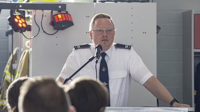 Einheitsführer Sebastian Bonnes