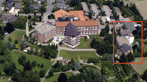 Augustahsopital mit den Konvent-Gebäuden