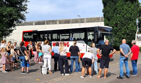 Schulbusaktion für Erstklässler