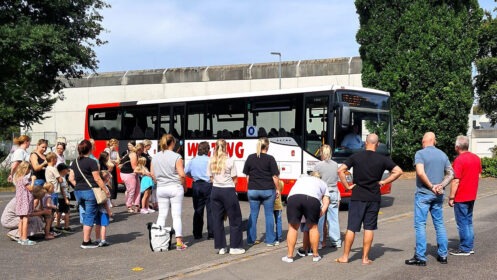 Schulbusaktion für Erstklässler