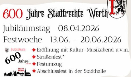 Stadtjubiläum 600 Jahre Werth