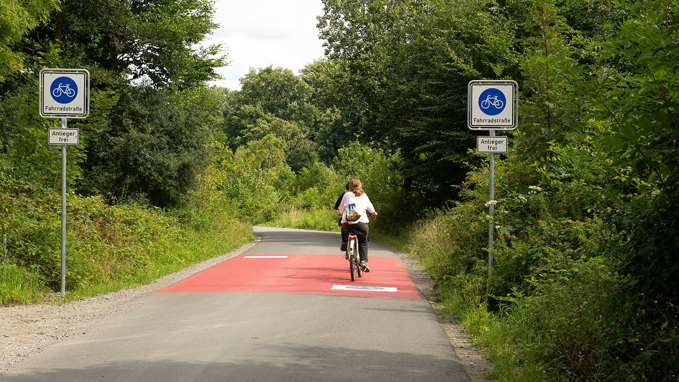 Pferdehorster ist eine Fahrradstraße