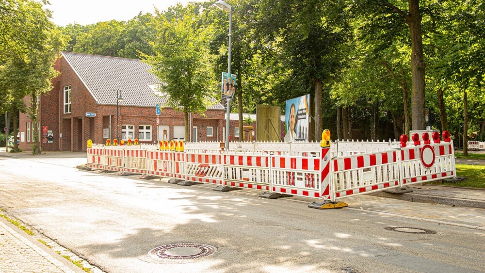 Arbeiten an der Strominfrastruktur
