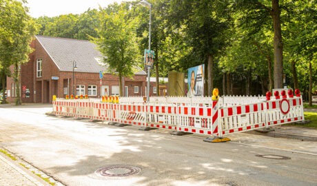 Arbeiten an der Strominfrastruktur