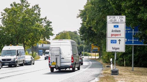 Autobahn A3 Richtung Emmerich