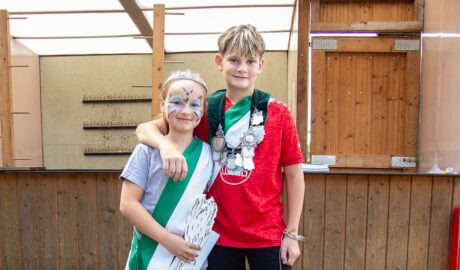 Jannik Schauf und Mia Figge