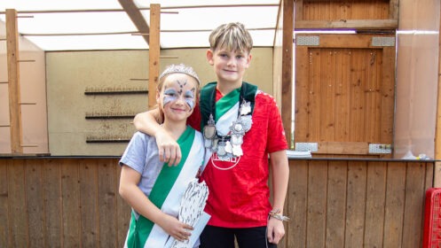Jannik Schauf und Mia Figge
