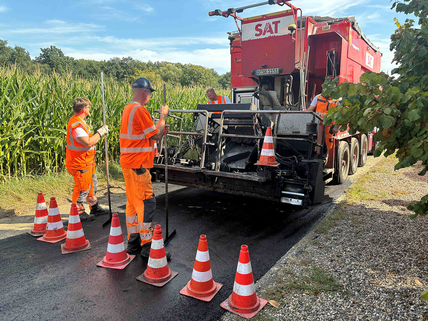 Straßeninstandsetzung
