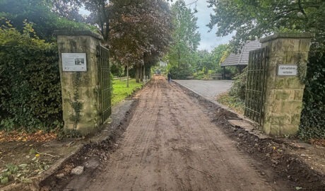Friedhof Anholt - Sanierungsareibeiten