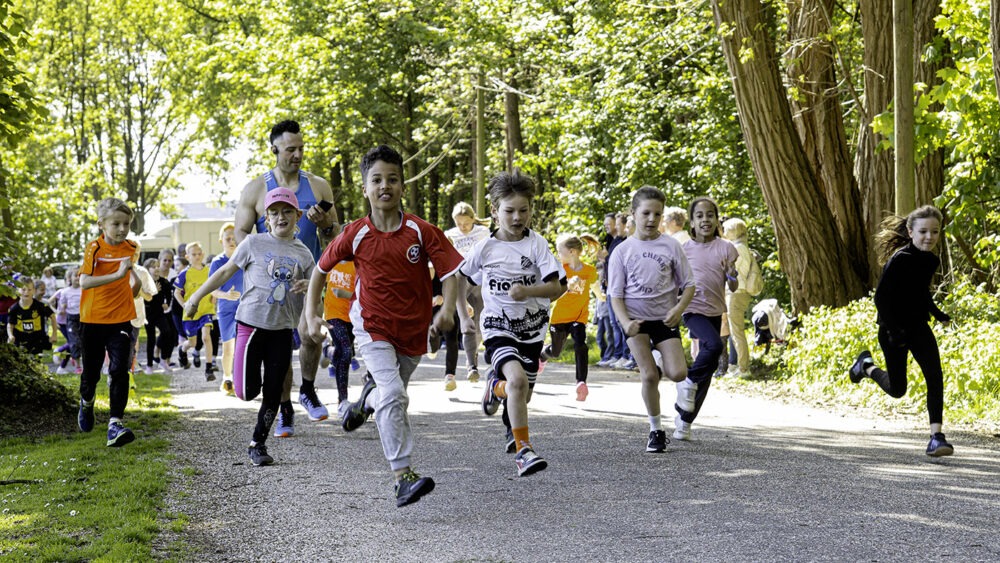 Auch die kleinen Sportler sind beim RunUp dabei