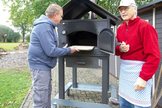 Der neue Backofen