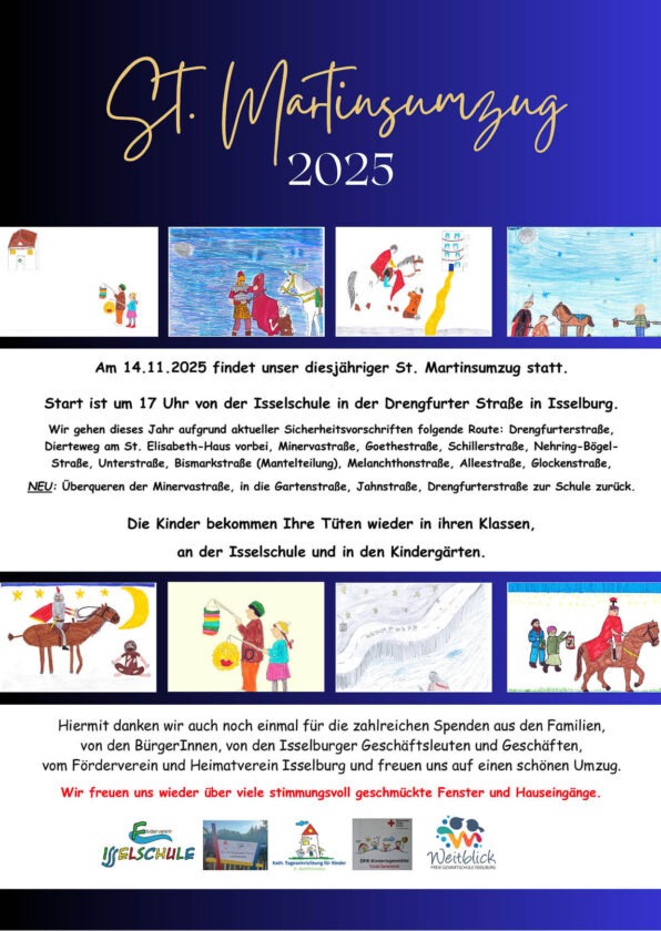 Plakat Martinszug 2025