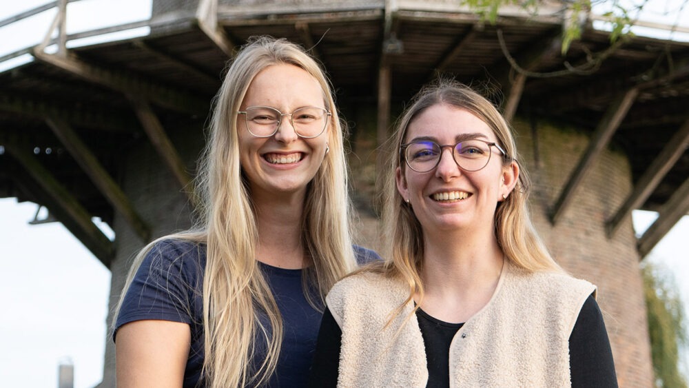 Rebekka Thiesing und Jana Fischer