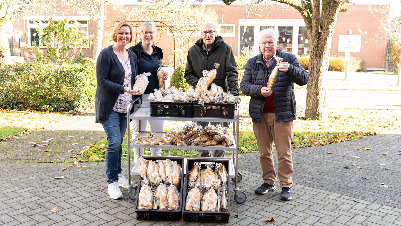Weckmänner für das Elisabethhaus