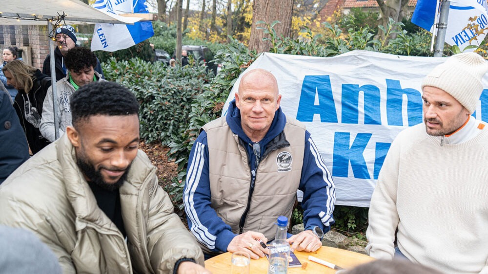Moussa Sylla, Didi Schacht und Alexander Stork