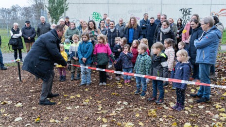 Klanggarten wurde eröffnet