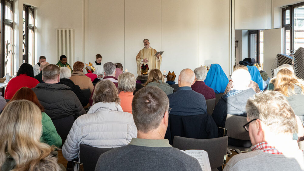 Gottesdienst im Pfarrheim