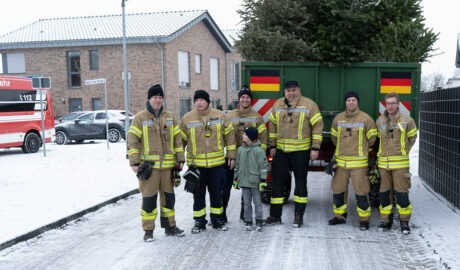 Weihnachtsbaumabholung