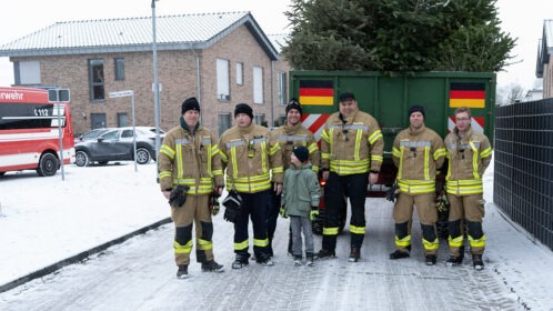 Weihnachtsbaumabholung