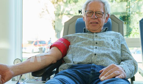 150 Mal Blut gespendet