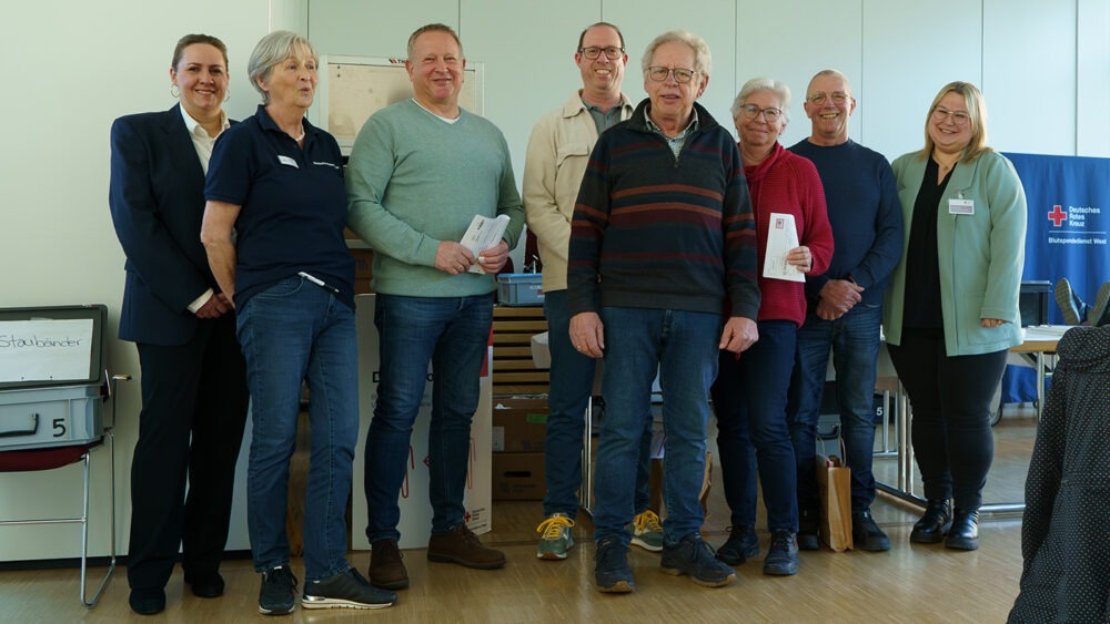 Blutspender werden geehrt