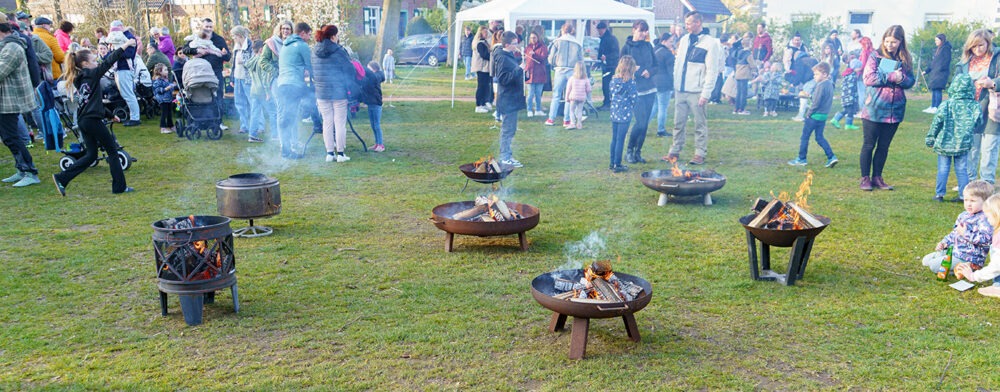 Osterfeuer des AWO-Fördervereins