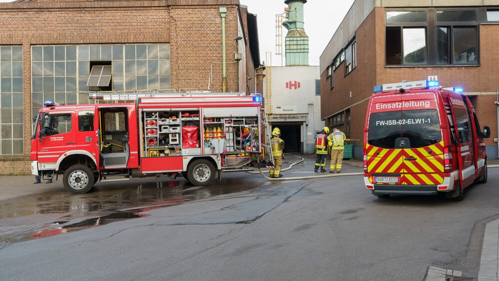 Brand bei Isselguß
