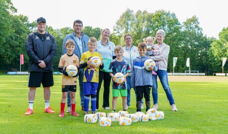 Sportgeräte für Westalia und den VfL